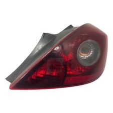 VAUXHALL Corsa D REAR TAIL LIGHT RIGHT SIDE  DARK TINT 3 DOOR 93189400