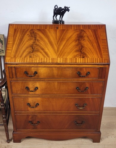 Vintage writing bureau desk - vintage,
