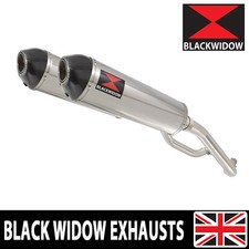 XT 660 X R 2004-2016 Exhaust Silencer Kit 400mm Oval End Cans 400ST