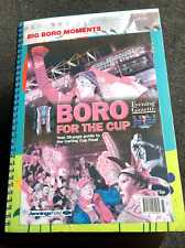 Boro Football Memorabilia Scrapbook, Big Boro Moments, 119 pages, Spiral bound
