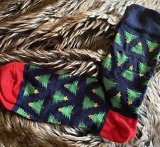 BNWT Mens Fat Face Christmas Socks Size 6.5-9