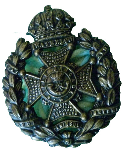 Rifle brigade cap badge - cap, all