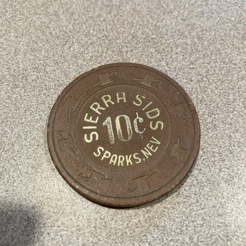 Sierra sids casino chip - $,10,