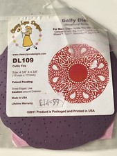 Paisley pattern detailed circle Doily Cheery Lynn Celtic Fire metal die - DL109