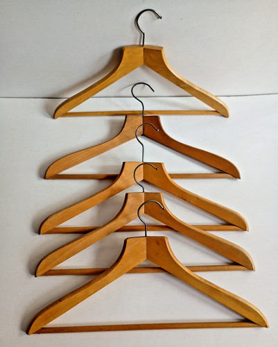Lot vintage wooden coat - lot, of