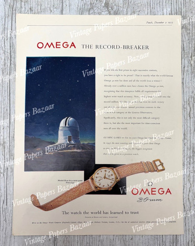 Omega record breaker model - model, b90