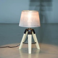 Modern Wooden Tripod Table