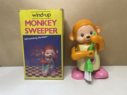 Vintage wind monkey - up, sweeper