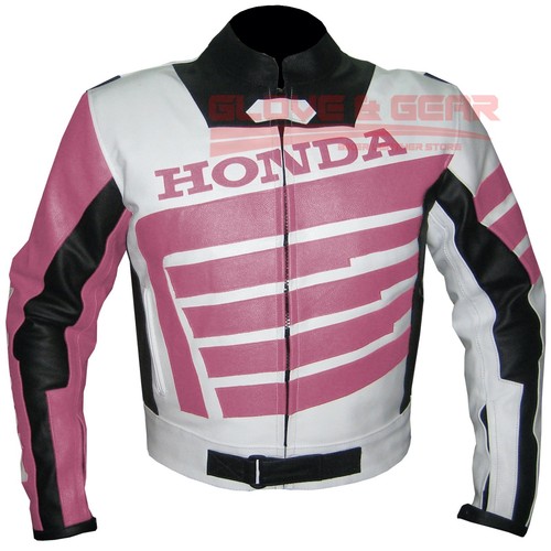 Honda pink and white motorbike - white,