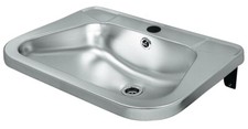 intra RS729, commercial,  wall hang steal hand wash basin