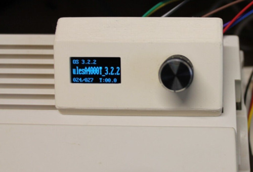 Amiga 600 gotek oled blue - amiga,