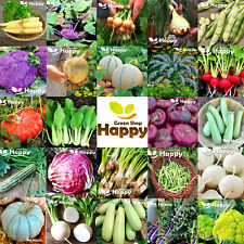 VEGETABLE SEEDS - RADISH ONION CAULIFLOWER PUMPKIN KALE COURGETTE CABBAGE