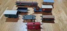 Hornby Meccano Job Lot Freight Crane Car Shell Tank Wagon Milk Van Timber Car