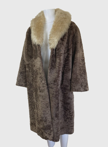 Vintage teddy bear fur - vintage, coat