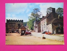 Vintage 1972 Blanchland Post Office Old Cars Robin Reliant Real Photo Postcard