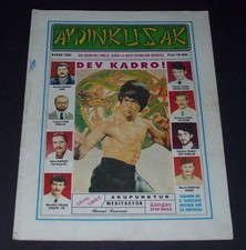 BRUCE LEE Cover TURKISH 1990s