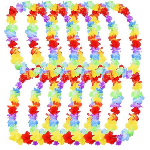 Pcs hawaii flowers necklace - pcs,