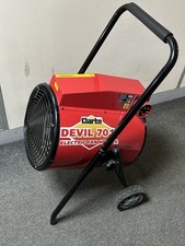 Clarke Devil 7015 Electric Commercial Space Heater 15 Kw 3 Phase Pre Owned Used