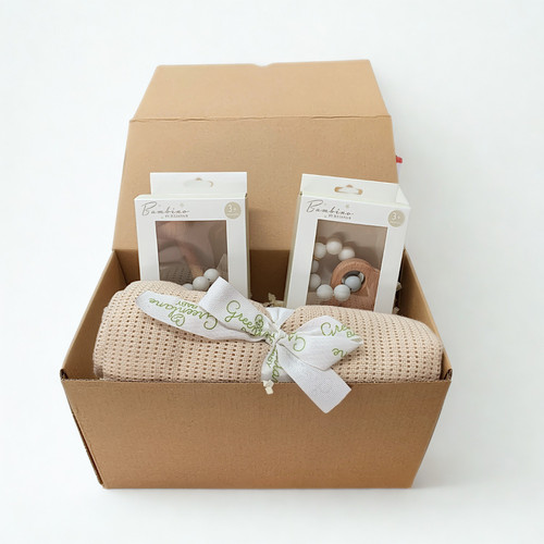 Luxury neutral baby gift - neutral,