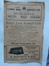 KINGS LYNN v DARTFORD Southern league 23 August 1958
