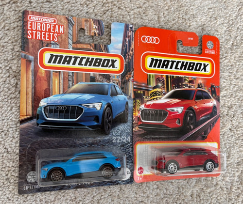 Matchbox audi tron - x, ev