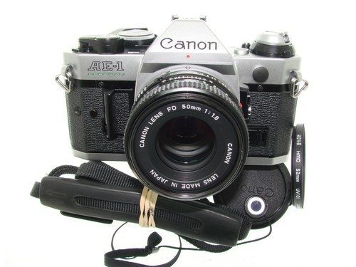 Canon program 35mm slr - ae-1,
