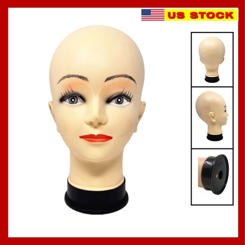 Female bald mannequin doll - female,