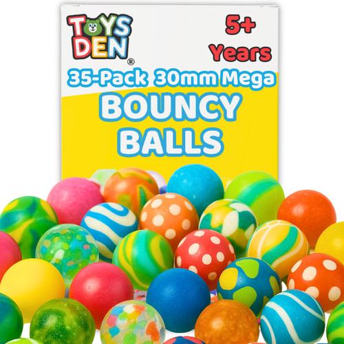 140 pack bouncy balls - 35–140,