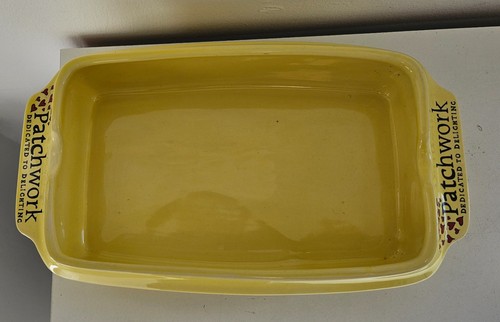 Patchwork ceramic baking - patchwork, dish