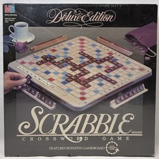 1989 Scrabble Deluxe Edition