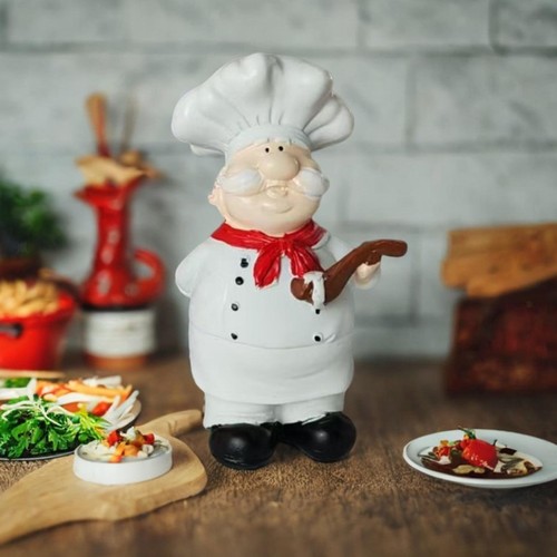 Resin chef figurine - chef,