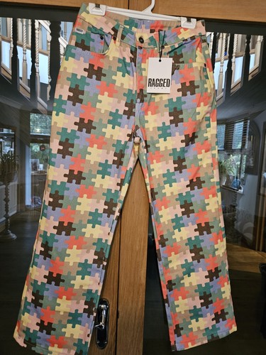 Ragged priest puzzle jeans - ragged,