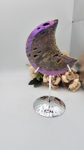 Aura sphalerite moon crescent - moon,