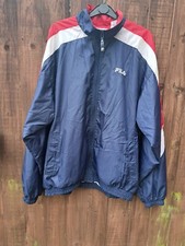 Vintage Tracksuit Jacket FILA Size Large
