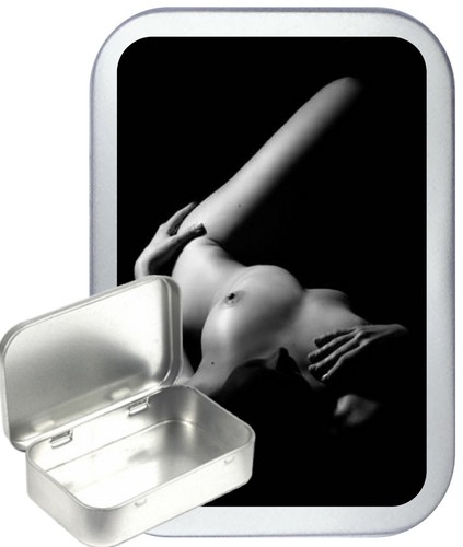 Nude pose silver hinged - pose,
