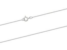 18ct White Gold Chain Diamond