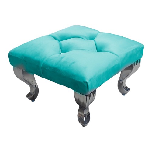 Footstool with queen ann - with,