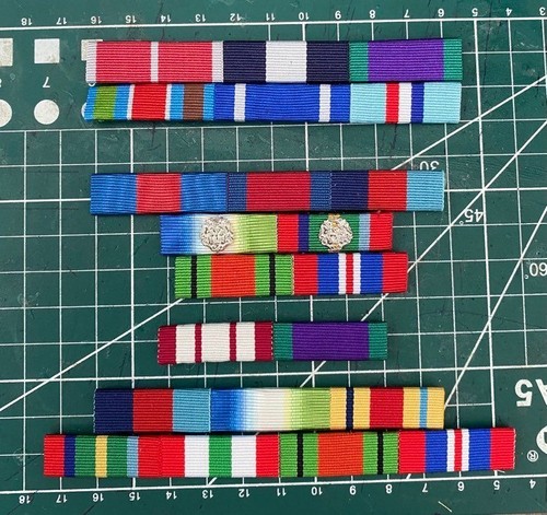Medal ribbon bar fancy - bar, dress