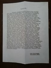 1940 BRITISH INTELLIGENCE REPORT ON LONDON MORALE & LOST HOMES & HEALTH & SIRENS