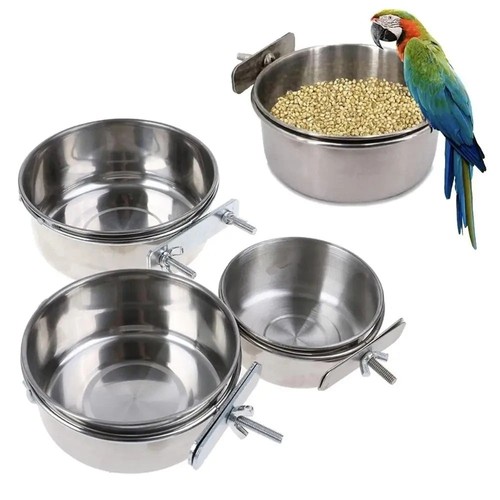 Pet hanging cage bowl - bowl, cup