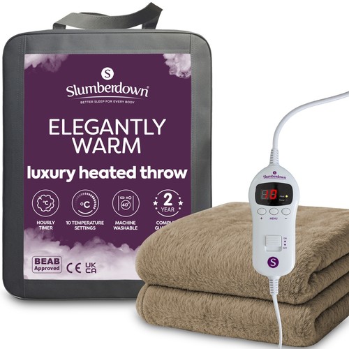 Luxury heated throw soft - throw, in