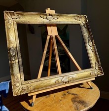 Superb Vintage Swept Gilt Picture Frame 17" x 13" Rebate Antique v Ornate Rococo