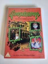 GOOSEBUMPS Season 3 & 4 Childrens TV Series DVD Boxset 90s BBC PAL 2 R.L .STINE