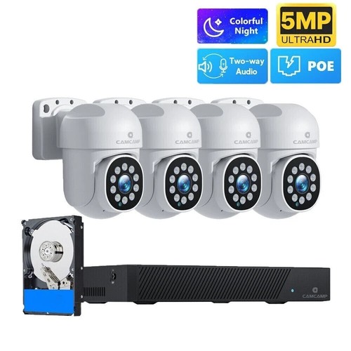 5mp wired poe cctv security - 5mp,