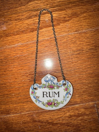 Rum coalport decanter - coalport, labels