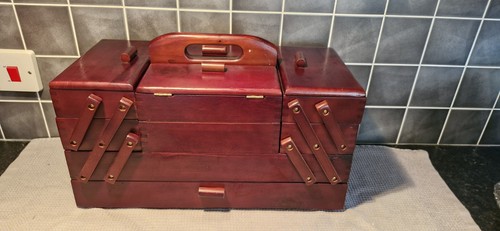 Vintage sewing box - vintage,