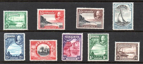 Bermuda 1936 kgv definitive - bermuda,