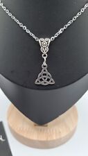 Irish Celtic Knot Pendant  18" Stainless Steel Chain Gift Wrapped 