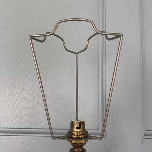 Pewter shade carrier - , 6”