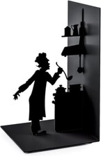 Book ends Black Metal Art Deco